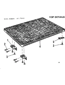 Top Details parts for Kenmore Dishwasher 587.775311 (587775311, 587 775311) from AppliancePartsPros.com