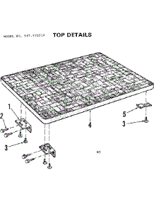 Top Details parts for Kenmore Dishwasher 587.775510 (587775510, 587 775510) from AppliancePartsPros.com