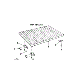 Top Details parts for Kenmore Dishwasher 587.775511 (587775511, 587 775511) from AppliancePartsPros.com