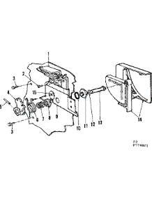 Detergent Cup Details parts for Kenmore Dishwasher 587.779401 (587779401, 587 779401) from AppliancePartsPros.com