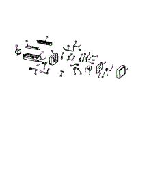 Icemaker parts for Kenmore Refrigerator 363.9762825 (3639762825, 363 9762825) from AppliancePartsPros.com