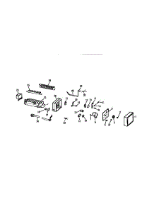 Icemaker Wr30x0318 parts for Kenmore Refrigerator 363.9774721 (3639774721, 363 9774721) from AppliancePartsPros.com