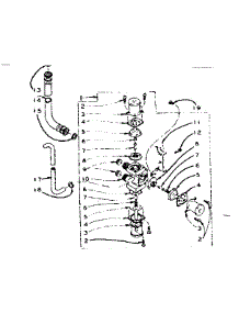 Mixing Valve Assembly parts for Kenmore Washer 110.6005353 (1106005353, 110 6005353) from AppliancePartsPros.com