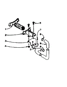 Filter Assembly parts for Kenmore Washer 110.6005402 (1106005402, 110 6005402) from AppliancePartsPros.com