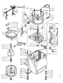 Machine Sub-Assembly parts for Kenmore Washer 110.6005700 (1106005700, 110 6005700) from AppliancePartsPros.com