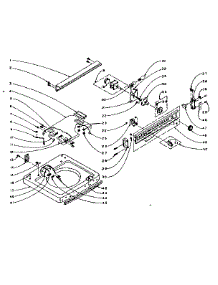 Top And Console Assembly parts for Kenmore Washer 110.6005701 (1106005701, 110 6005701) from AppliancePartsPros.com