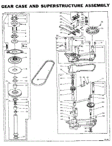 Gearcase / Transmission parts for Kenmore Washer 110.6005711 (1106005711, 110 6005711) from AppliancePartsPros.com