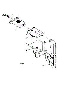 Filter Assembly parts for Kenmore Washer 110.6005763 (1106005763, 110 6005763) from AppliancePartsPros.com