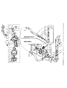 Water System parts for Kenmore Washer 110.6005853 (1106005853, 110 6005853) from AppliancePartsPros.com