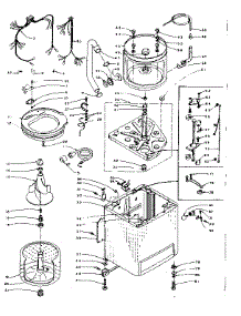 Machine Sub-Assembly parts for Kenmore Washer 110.6005853 (1106005853, 110 6005853) from AppliancePartsPros.com