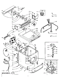Machine Sub-Assembly parts for Kenmore Dryer 110.6007301 (1106007301, 110 6007301) from AppliancePartsPros.com