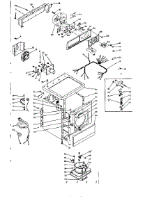 Machine Sub-Assembly parts for Kenmore Dryer 110.6007430 (1106007430, 110 6007430) from AppliancePartsPros.com