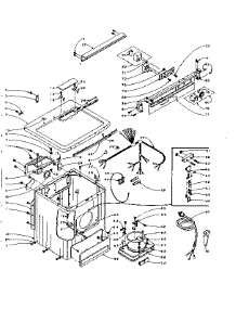 Machine Sub-Assembly parts for Kenmore Dryer 110.6007600 (1106007600, 110 6007600) from AppliancePartsPros.com