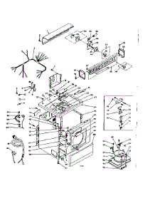Machine Sub-Assembly parts for Kenmore Dryer 110.6007712 (1106007712, 110 6007712) from AppliancePartsPros.com