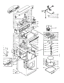 Machine Sub-Assembly parts for Kenmore Dryer 110.6008800 (1106008800, 110 6008800) from AppliancePartsPros.com