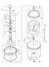 Agitator, Basket And Tub Parts