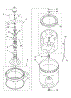Agitator, Basket And Tub Parts