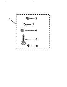 Miscellaneous parts for Kenmore Washer 110.16872690 (11016872690, 110 16872690) from AppliancePartsPros.com