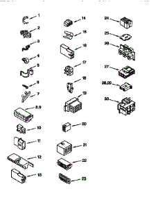 Wiring Harness parts for Kenmore Washer 110.16872691 (11016872691, 110 16872691) from AppliancePartsPros.com