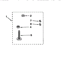 Miscellaneous parts for Kenmore Washer 110.16872691 (11016872691, 110 16872691) from AppliancePartsPros.com