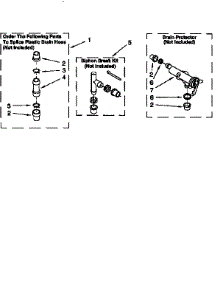 Water System parts for Kenmore Washer 110.16872691 (11016872691, 110 16872691) from AppliancePartsPros.com