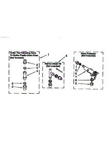 Water System parts for Kenmore Washer 110.16872692 (11016872692, 110 16872692) from AppliancePartsPros.com
