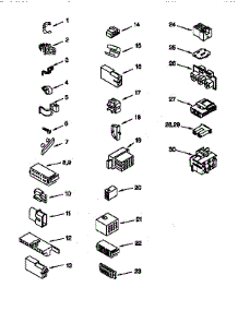 Wiring Harness parts for Kenmore Washer 110.16872692 (11016872692, 110 16872692) from AppliancePartsPros.com