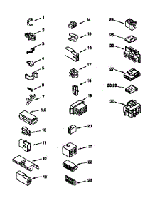Wiring Harness parts for Kenmore Washer 110.16872693 (11016872693, 110 16872693) from AppliancePartsPros.com