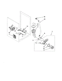 Pump & Motor parts for Kenmore Washer 110.47892700 (11047892700, 110 47892700) from AppliancePartsPros.com