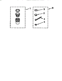 Miscellaneous parts for Kenmore Washer 110.48724790 (11048724790, 110 48724790) from AppliancePartsPros.com