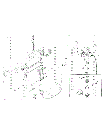 Wringer And Wringer Gear Case Assembly parts for Kenmore Washer 110.5801100 (1105801100, 110 5801100) from AppliancePartsPros.com