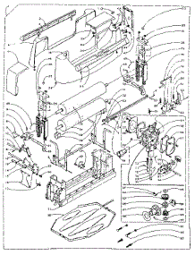 Wringer And Wringer Gear Case Assembly parts for Kenmore Washer 110.5802701 (1105802701, 110 5802701) from AppliancePartsPros.com