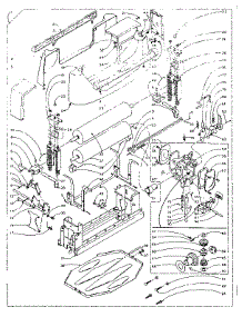 Wringer And Wringer Gear Case Assembly parts for Kenmore Washer 110.5802800 (1105802800, 110 5802800) from AppliancePartsPros.com