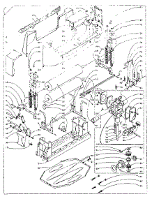 Wringer And Wringer Gear Case Assembly parts for Kenmore Washer 110.5802801 (1105802801, 110 5802801) from AppliancePartsPros.com