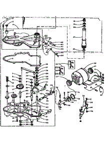 Worm Gear And Motor parts for Kenmore Washer 110.5802801 (1105802801, 110 5802801) from AppliancePartsPros.com