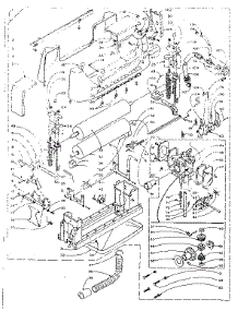 Wringer And Wringer Gear Case Assembly parts for Kenmore Washer 110.5802901 (1105802901, 110 5802901) from AppliancePartsPros.com