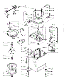 Machine Sub-Assembly parts for Kenmore Washer 110.6014700 (1106014700, 110 6014700) from AppliancePartsPros.com