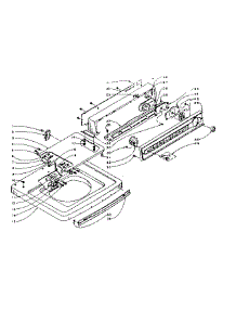 Machine Top Assembly parts for Kenmore Washer 110.6014700 (1106014700, 110 6014700) from AppliancePartsPros.com