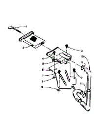 Filter Assembly parts for Kenmore Washer 110.6014701 (1106014701, 110 6014701) from AppliancePartsPros.com
