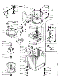 Machine Sub-Assembly parts for Kenmore Washer 110.6014761 (1106014761, 110 6014761) from AppliancePartsPros.com