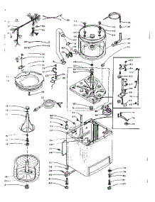Machine Sub-Assembly parts for Kenmore Washer 110.6015500 (1106015500, 110 6015500) from AppliancePartsPros.com