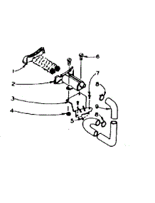 Filter Assembly parts for Kenmore Washer 110.6015501 (1106015501, 110 6015501) from AppliancePartsPros.com