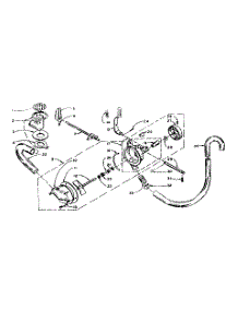 Pump Assembly parts for Kenmore Washer 110.6102500 (1106102500, 110 6102500) from AppliancePartsPros.com