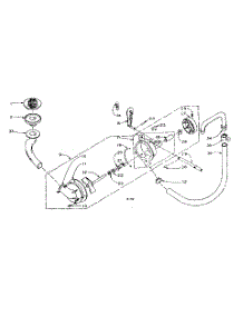 Pump Assembly parts for Kenmore Washer 110.6102702 (1106102702, 110 6102702) from AppliancePartsPros.com