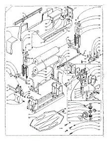 Wringer And Wringer Gear Case Assembly parts for Kenmore Washer 110.6102702 (1106102702, 110 6102702) from AppliancePartsPros.com