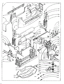 Wringer And Wringer Gear Case Assembly parts for Kenmore Washer 110.6102801 (1106102801, 110 6102801) from AppliancePartsPros.com