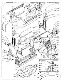 Wringer And Wringer Gear Case Assembly parts for Kenmore Washer 110.6102802 (1106102802, 110 6102802) from AppliancePartsPros.com