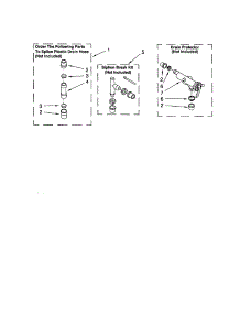 Water System parts for Kenmore Washer 110.22052101 (11022052101, 110 22052101) from AppliancePartsPros.com