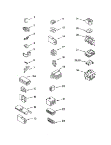 Wiring Harness parts for Kenmore Washer 110.22054102 (11022054102, 110 22054102) from AppliancePartsPros.com