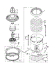 Washplate, Basket And Tub